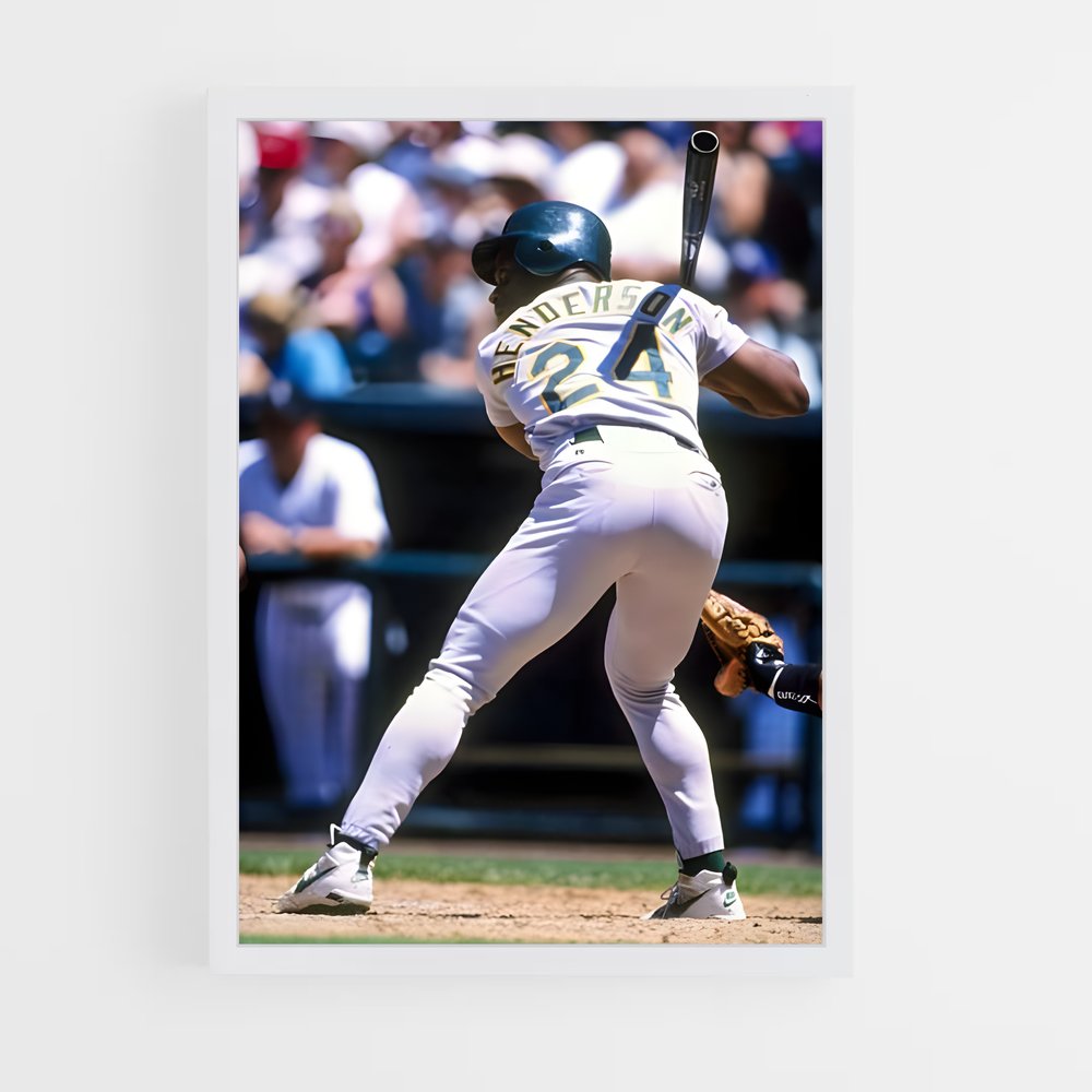 Poster Swing d'Acier – affiche Baseball (vue 3)